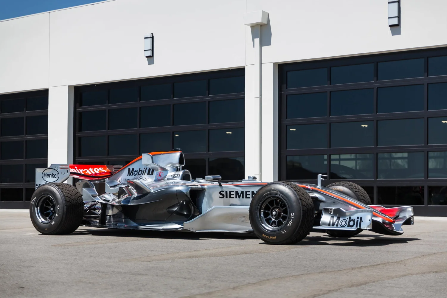 Kimi Raikkonen's 2006 McLaren-Mercedes-Benz MP4/21